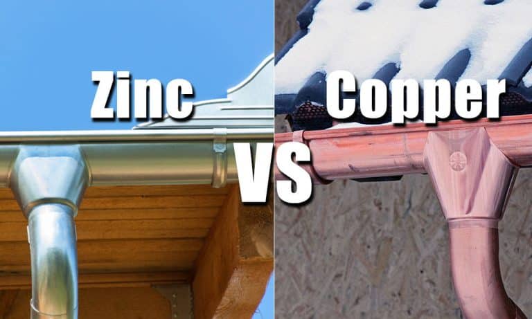 zinc versus copper gutters banner